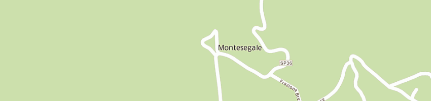 Mappa della impresa municipio a MONTESEGALE