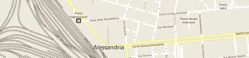 Mappa della impresa chiarlone silvia silvia a ALESSANDRIA