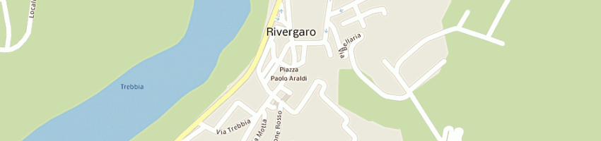 Mappa della impresa trattoria san giovanni di baldini carlo e csas a RIVERGARO