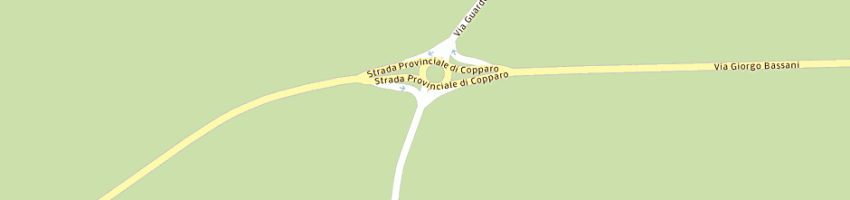 Mappa della impresa corte bianca srl a COPPARO