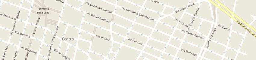 Mappa della impresa nuova elca srl a ALESSANDRIA
