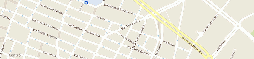 Mappa della impresa pizzeria soleluna di fusaro ivan a ALESSANDRIA