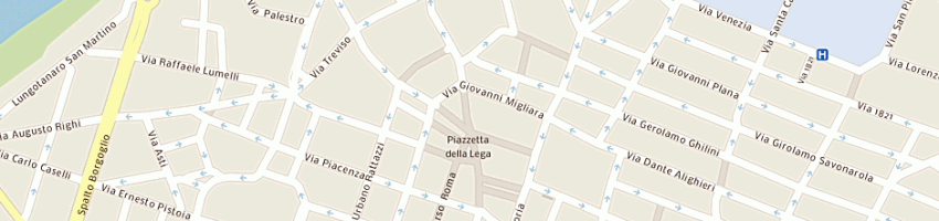 Mappa della impresa expo pizza di vangone giuseppina e c snc a ALESSANDRIA