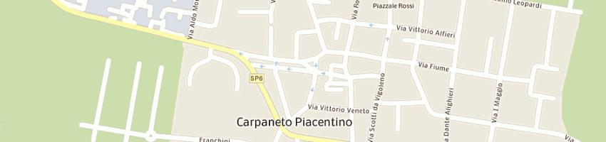 Mappa della impresa dadomo claudio a CARPANETO PIACENTINO