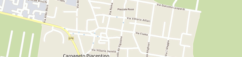 Mappa della impresa piazza albino e c snc a CARPANETO PIACENTINO