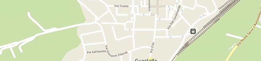 Mappa della impresa natuzzi bros sas a GUASTALLA