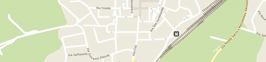 Mappa della impresa alessi lino a GUASTALLA