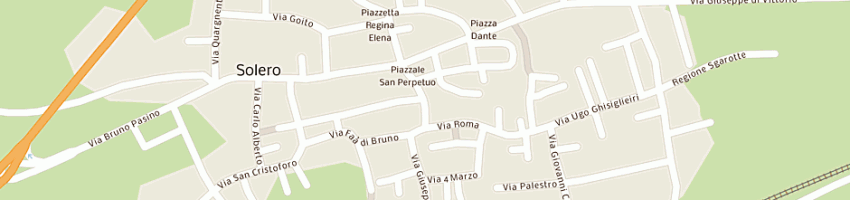 Mappa della impresa poste italiane spa a SOLERO