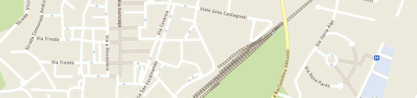 Mappa della impresa saer elettropompe spa a GUASTALLA
