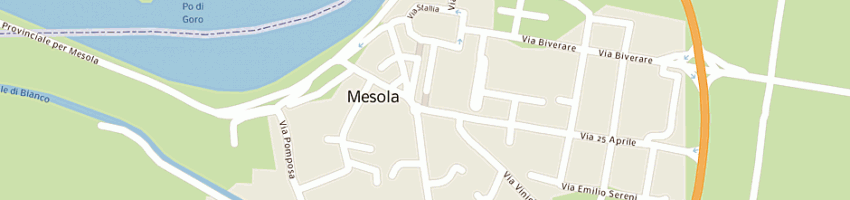 Mappa della impresa estetica vanity di pavanelli milena a MESOLA