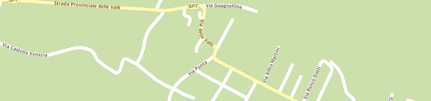 Mappa della impresa piab di guandalini luciano a MIRANDOLA