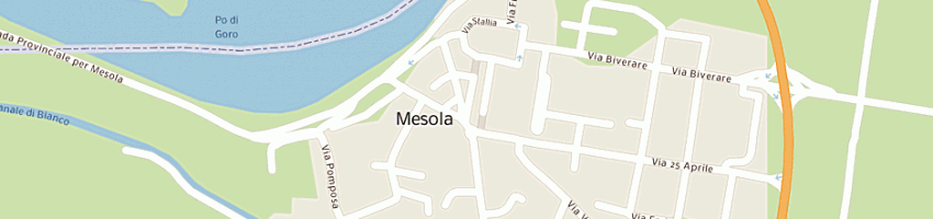 Mappa della impresa guidarini maura a MESOLA