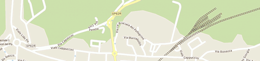 Mappa della impresa bosi alberto a GUASTALLA