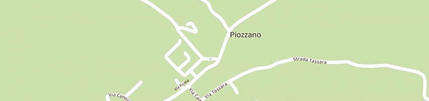 Mappa della impresa braga giuseppe a PIOZZANO