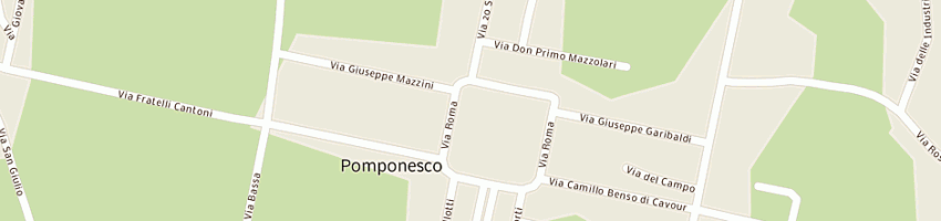 Mappa della impresa bresciani pavimenti a POMPONESCO