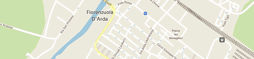 Mappa della impresa dian fur a FIORENZUOLA D ARDA