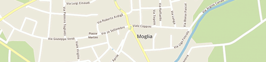 Mappa della impresa salierno giorgio a MOGLIA