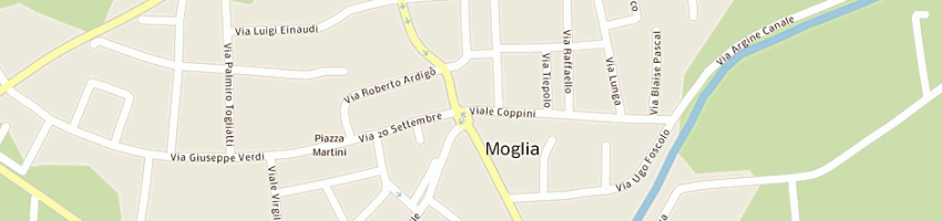 Mappa della impresa parmigrana srl a MOGLIA
