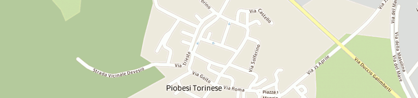 Mappa della impresa edizioni blb snc a PIOBESI TORINESE