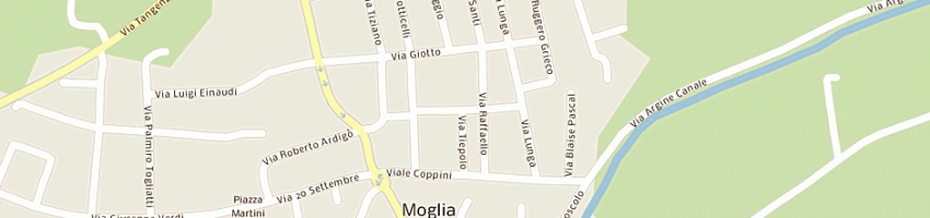 Mappa della impresa bina maurizio a MOGLIA