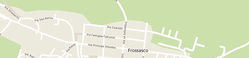 Mappa della impresa camusso davide a FROSSASCO