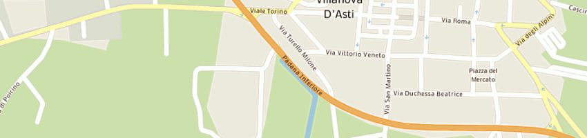 Mappa della impresa caravan villanova a VILLANOVA D ASTI