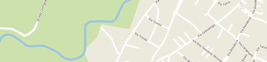 Mappa della impresa osp di ronco monica a VINOVO