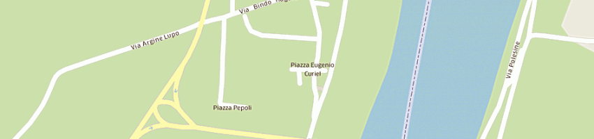 Mappa della impresa parrocchia di stellata abitazione del parroco a BONDENO