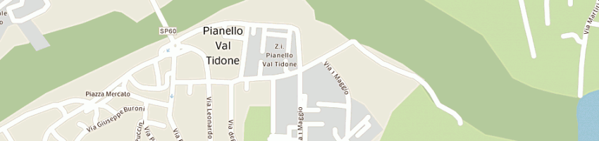 Mappa della impresa ad stampi (srl) a PIANELLO VAL TIDONE