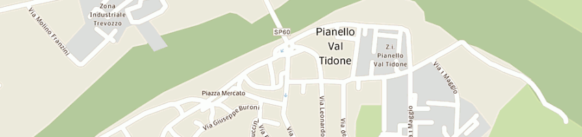 Mappa della impresa dallanoce corrado a PIANELLO VAL TIDONE