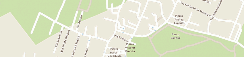 Mappa della impresa municipio a SANTENA