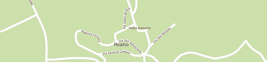 Mappa della impresa municipio a ROATTO