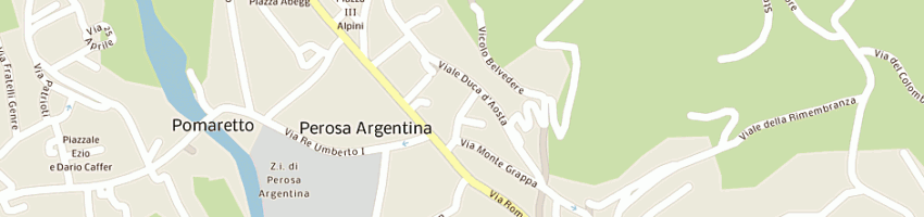 Mappa della impresa ghigo giuseppe a PEROSA ARGENTINA