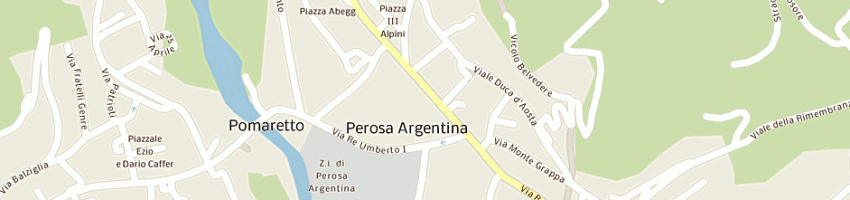 Mappa della impresa pretato ottorino a PEROSA ARGENTINA