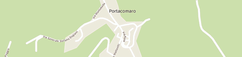 Mappa della impresa carabinieri a PORTACOMARO