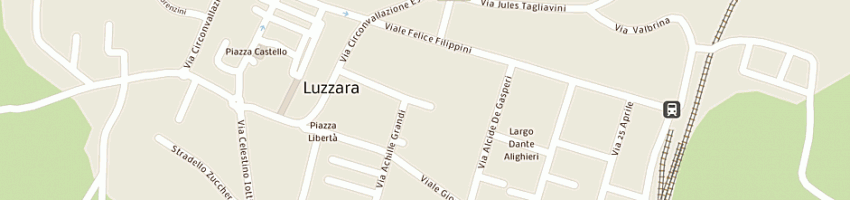Mappa della impresa bertelli antonio a LUZZARA