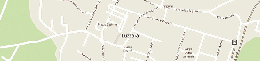 Mappa della impresa sereni carlo e c (snc) a LUZZARA