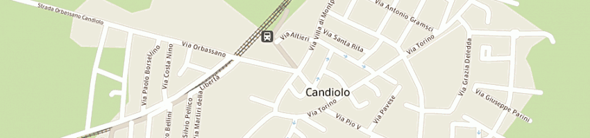 Mappa della impresa societa' di san vincenzo a CANDIOLO