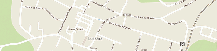 Mappa della impresa bellucci francesco a LUZZARA