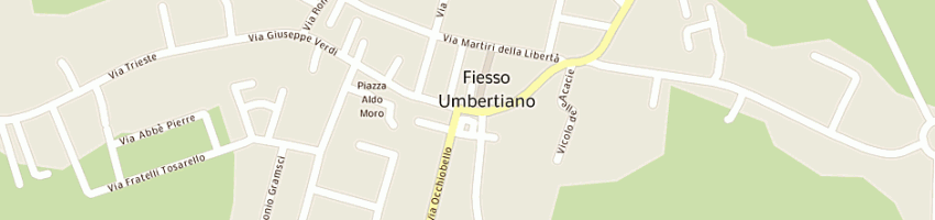 Mappa della impresa pellegrinelli andrea a FIESSO UMBERTIANO