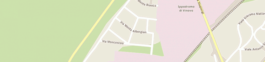Mappa della impresa condominio di via malbergian a VINOVO