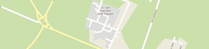 Mappa della impresa system c srl a SAN GIACOMO DELLE SEGNATE