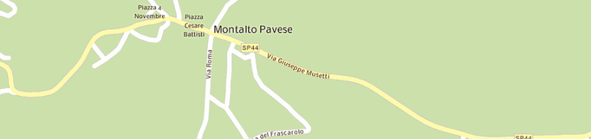 Mappa della impresa gazzotti angelo a MONTALTO PAVESE