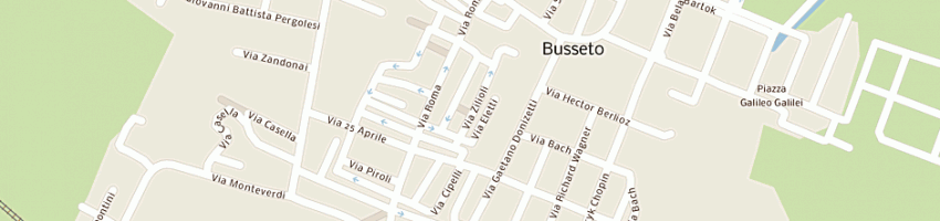 Mappa della impresa vicini ugo a BUSSETO