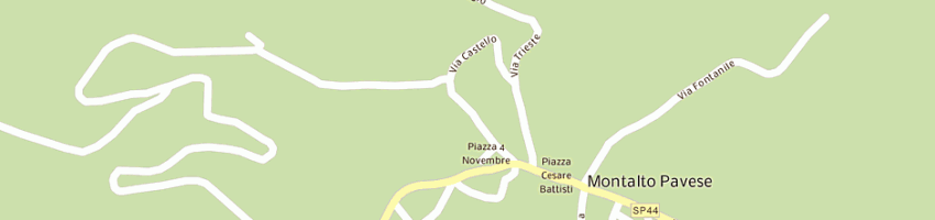 Mappa della impresa amministrazione conte cesare balduino a MONTALTO PAVESE