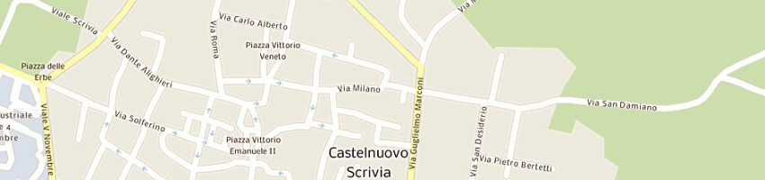 Mappa della impresa serafini maria a CASTELNUOVO SCRIVIA