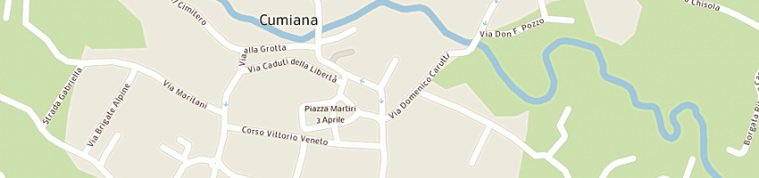 Mappa della impresa galasso manuela a CUMIANA