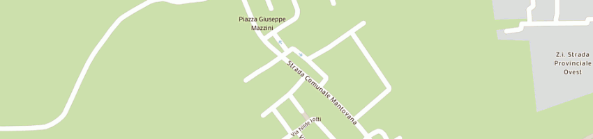 Mappa della impresa poste italiane-ente pubblico economico a PEGOGNAGA