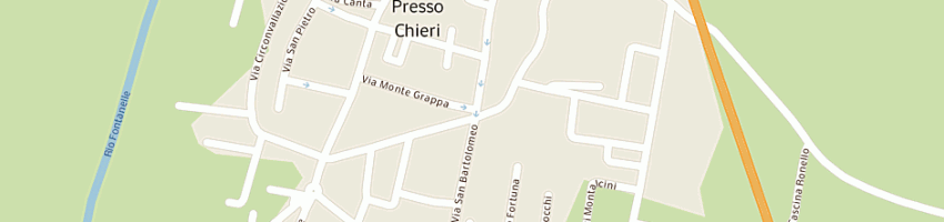 Mappa della impresa elen service srl a RIVA PRESSO CHIERI