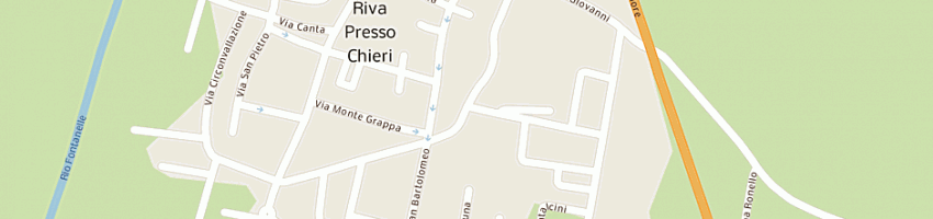 Mappa della impresa beltramo luciano a RIVA PRESSO CHIERI